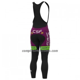 Calzamaglia con bretelle 2022 Bardiani-CSF Faizane Verde Lilla